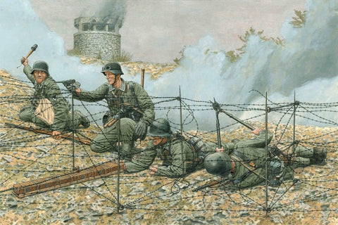 Dragon Models 1/35 Gebirgspioniere, Metaxas Line 1941 (4 Figures Set)