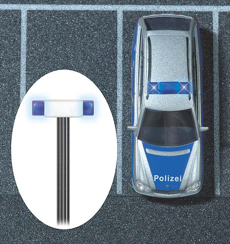 Busch 5938 Flashing bar with 2 LED HO Scale Model Lighting