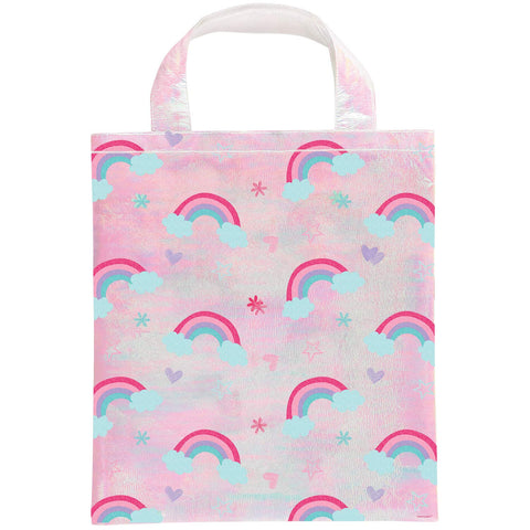 Amscan Iridescent Rainbows Tote Bag | Multicolor | 1pc