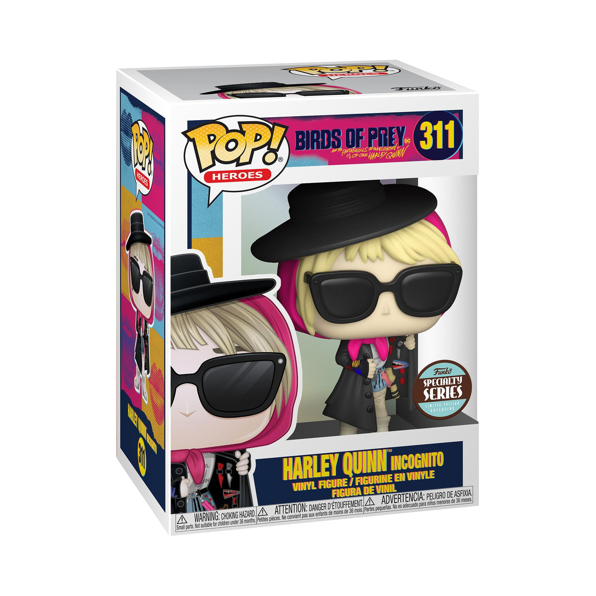 Funko POP! Heroes: Birds of Prey - Harley Quinn Incognito Specialt Standard