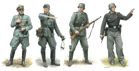 Dragon Models "Operation Marita, Greece 1941" Model Kit (4 Figures Set) (1/35 Scale)