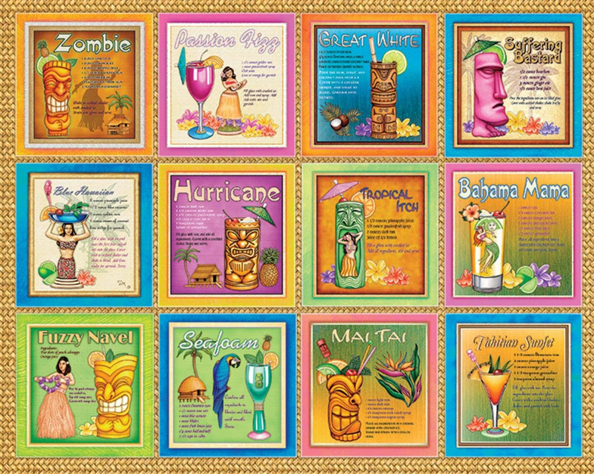 Springbok's 1000 Piece Jigsaw Puzzle Cocktail Party - Made in USA