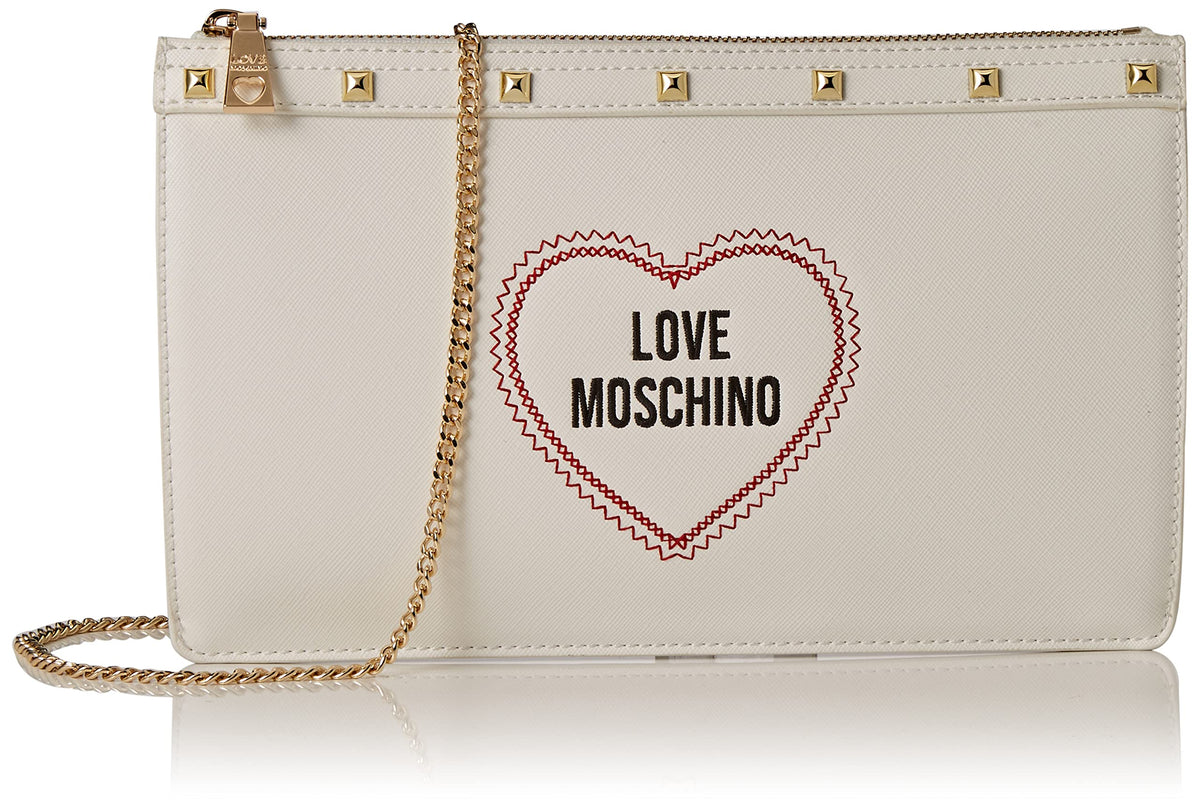 Love Moschino Women's shoulder bag, White, One Size
