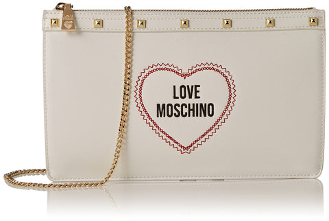 Love Moschino Women's shoulder bag, White, One Size