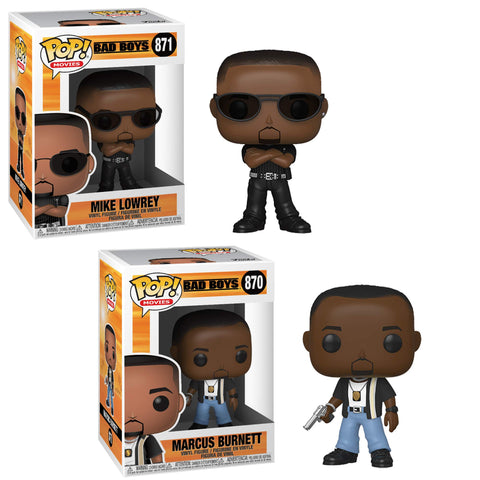 FunKo Pop! Movies: Bad Boys Collectible Vinyl Figures, 3.75" (Set of 2)