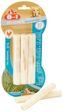 8in1 Dental Delights Sticks, 75 g