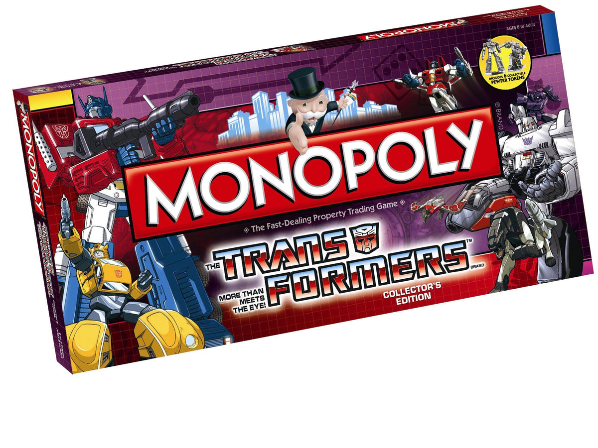 Monopoly Transformers Collector's Edition