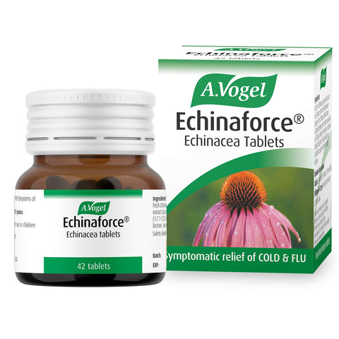 A.Vogel Echinaforce Echinacea Tablets | Relieves Cold & Flu Symptoms by Strengthening the immune System | 42 Tablets