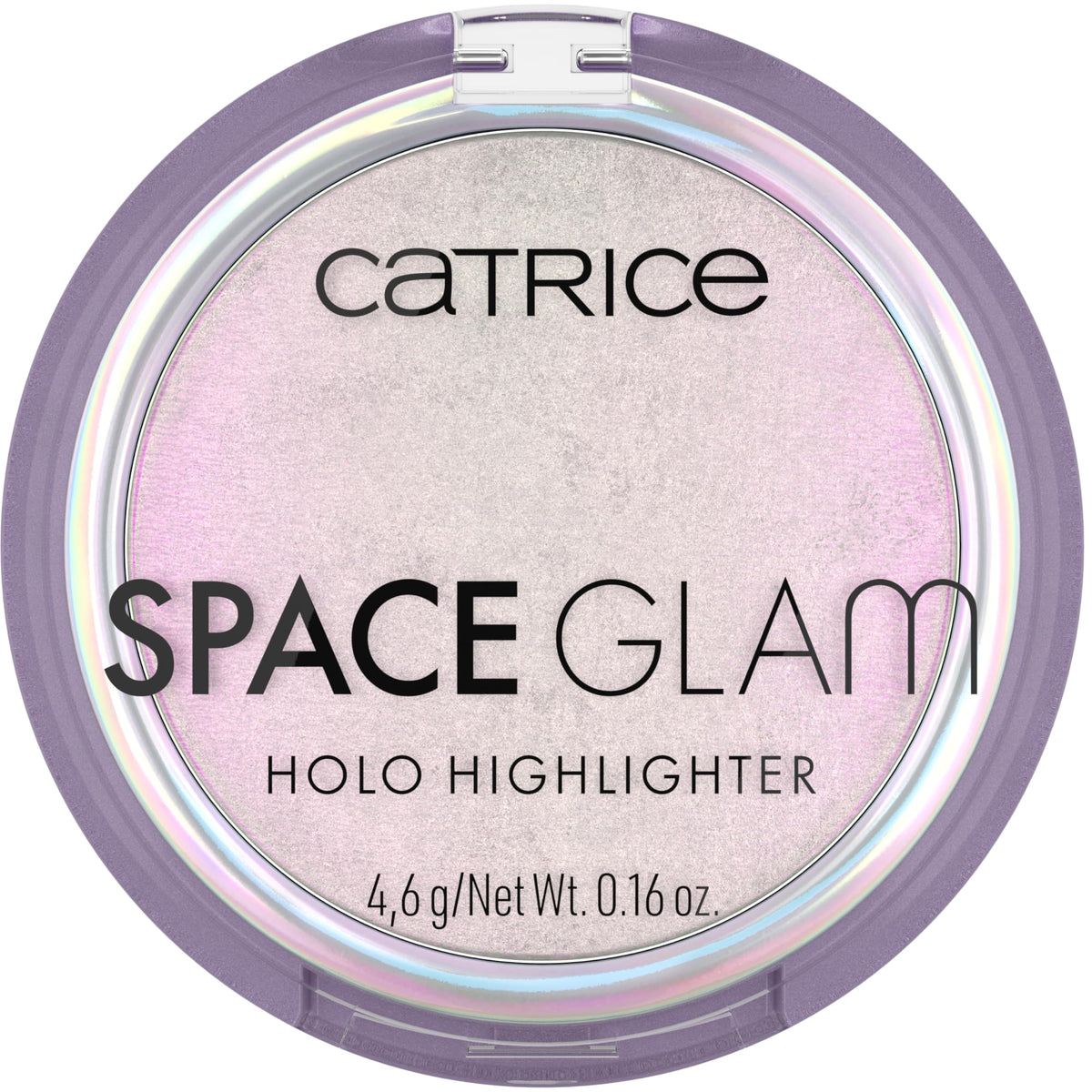 Catrice | Space Glam Holo Highlighter | Iridescent, Multichrome, Highly Pigmented | Pink, Gold & Green Shimmer Effect | Vegan & Cruelty Free
