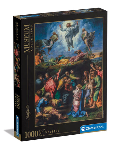 Clementoni 31698 Museum Collection-Raphael, Transfiguration-1500 Pieces-Adult, Art, Puzzle, Famous Paintings, Made in Italy, Multi-Coloured