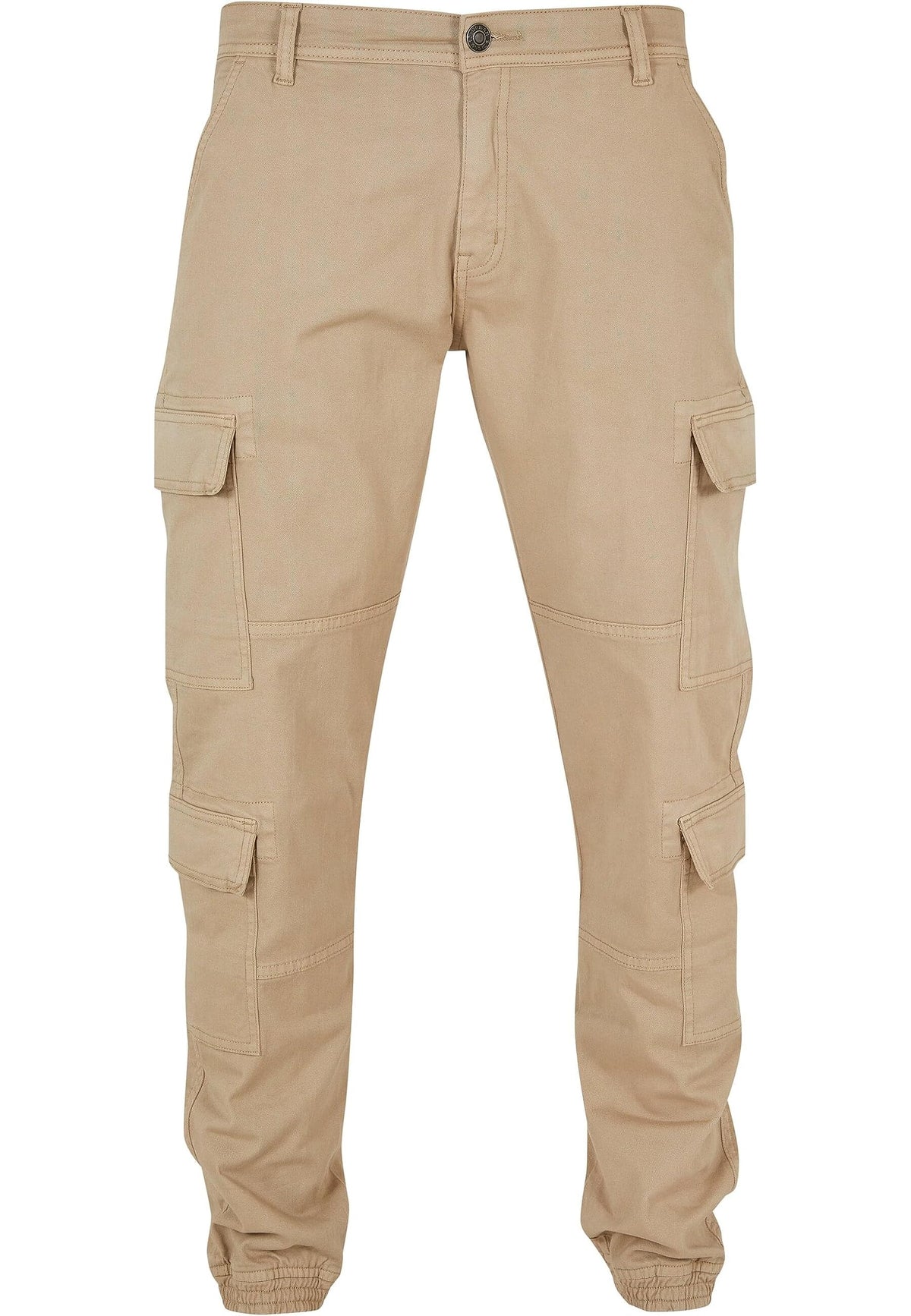 Urban Classics Men's Double Cargo Twill Jogging Pants, Warmsand, 30