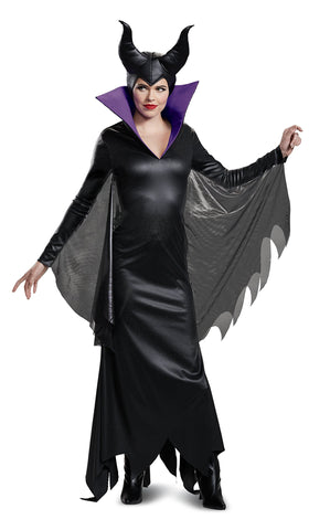 DISGUISE Deluxe Maleficent Fancy Dress Costume Medium