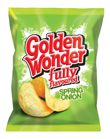 Golden Wonder, Tayto Spring Onion Crisps, 32.5g, 32 count