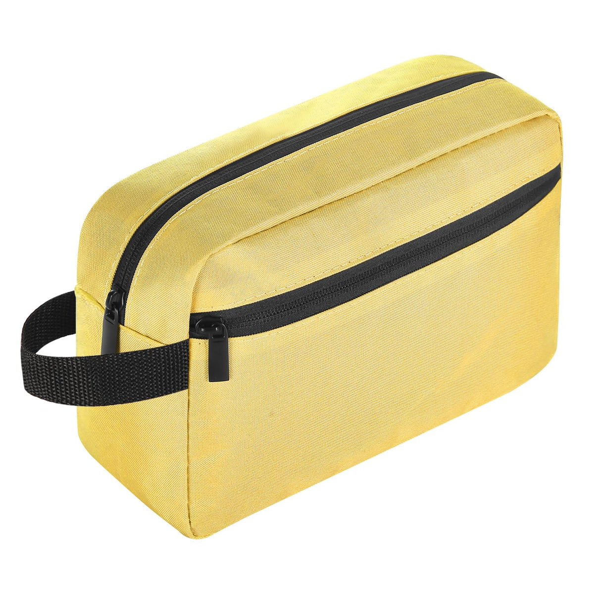 Icramsy Travel Toiletry bag Toiletry bag for women men Hanging toiletry bag Cosmetic bag Travel accessories for Women Men (Yellow)