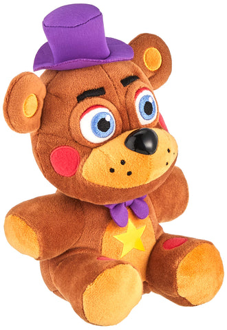 Funko Plush: Five Nights at Freddy's (FNAF) Pizza Sim: Rockstar Freddy Fazbear - FNAF Pizza Simulator - Collectible Soft Plush - Birthday Gift Idea - Official Merchandise - Stuffed