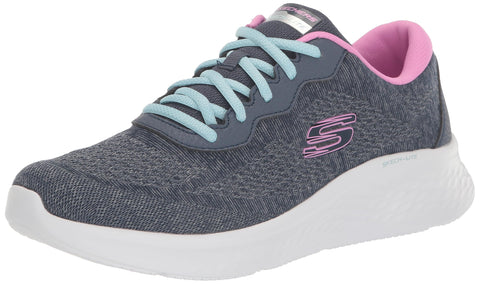 Skechers Sport Women's Women's Skech Lite Pro-Cute Debut Sneaker, Navy/Pink=NVPK, 8