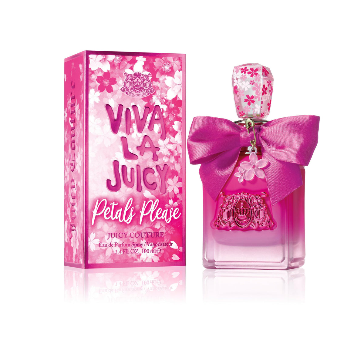 Juicy Couture Women's Perfume, Viva La Juicy Petals Please, Eau De Parfum EDP Spray, 3.4 Fl Oz