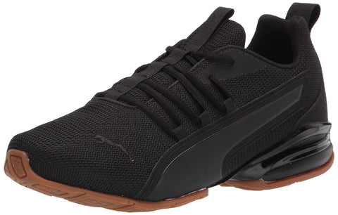 PUMA Mens Axelion Cross Trainer, NXT PUMA Mens Black-Gum, 9.5
