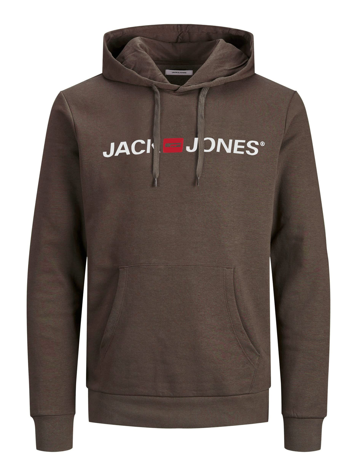 JACK & JONES Male logo hoodie, L
