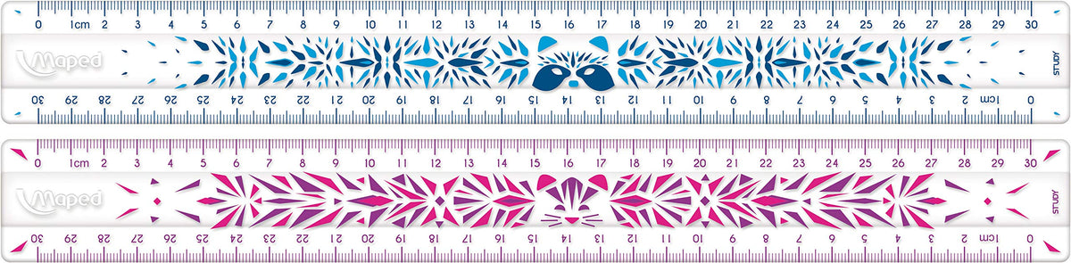Maped - Shockproof Ruler Study Fancy 30 cm