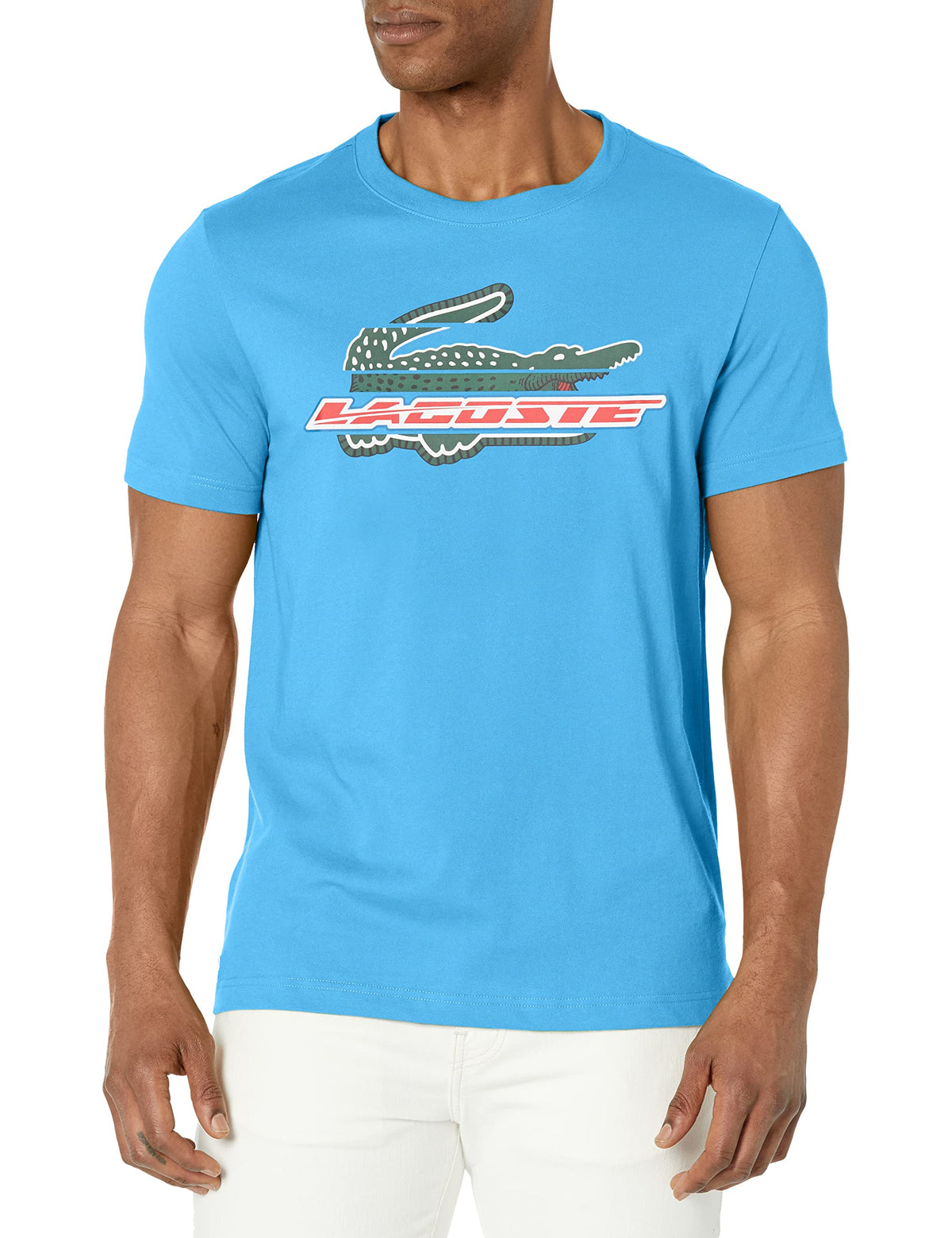 Lacoste Men's Short Sleeve Regular Fit Sport Tee-Shirt, TH5156-ZBA-3XL