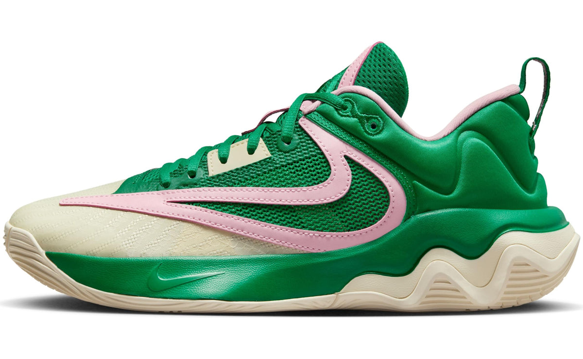NIKE Men's Sneaker Three Quarters Tall, Malachite Malachite Med Soft Pink, 9