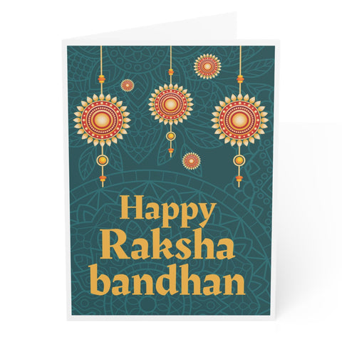 J&J'S TOYSCAPE Happy Rakhi Cards, Rakhi for Brother, Rakshabandhan Cards, Rakhi Greeting Card, Bhaiya Bhabhi Rakhi for Family, Raksha Bandhan Festival, Rakhi for Bhaiya and Bhabhi
