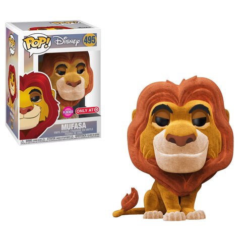 POP! Disney Mufasa Vinyl Figure 495 - Flocked Exclusive