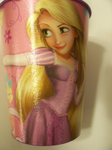 Hallmark Disney Tangled 16 oz Plastic Party Cup (Rapunzel with Frog)