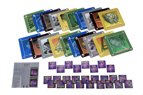 WizKids 73285 A'writhe: A Game of Eldritch Contortions Board