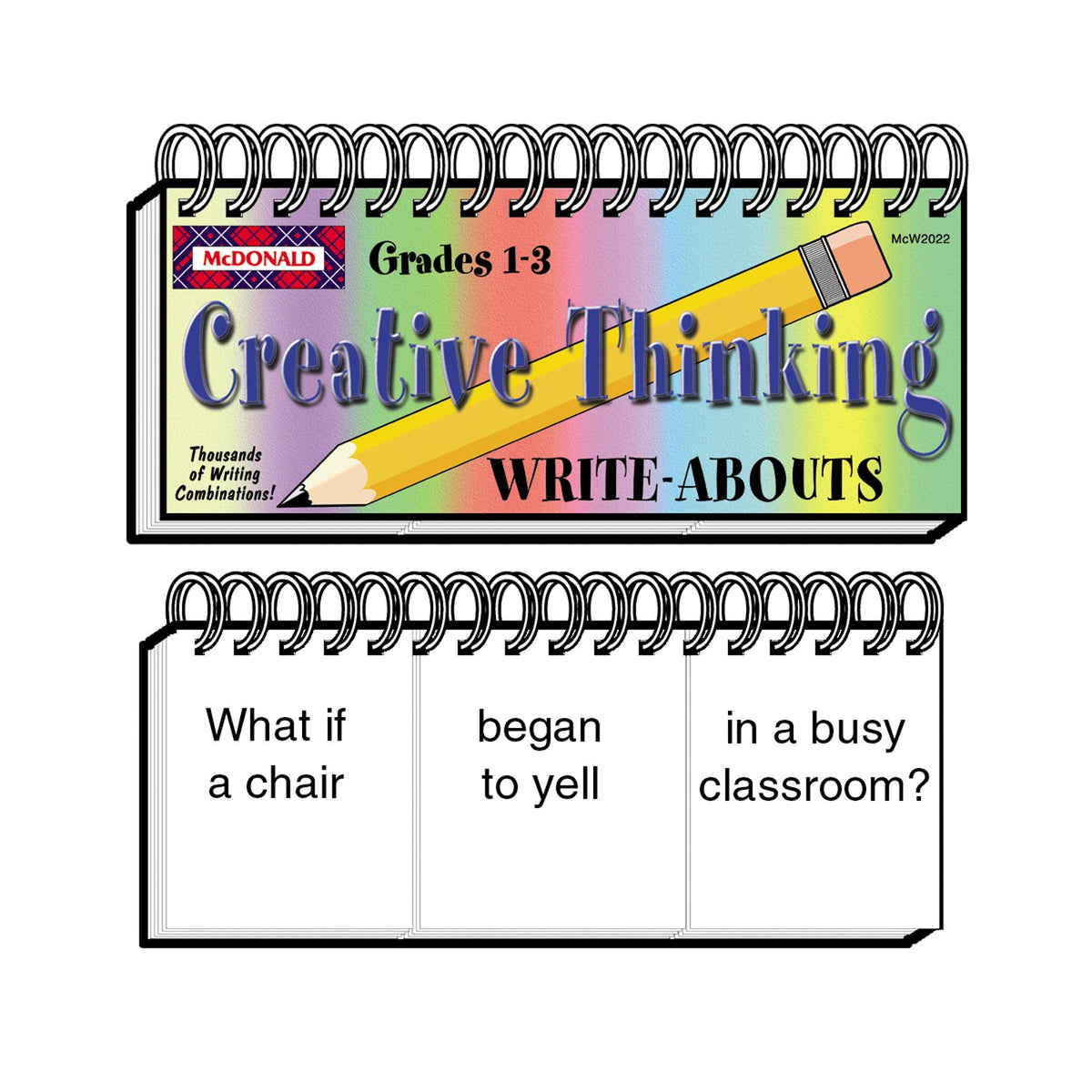 McDonald Publishing - MC-W2022 Grades 1-3 Creative Thinking Write-Abouts