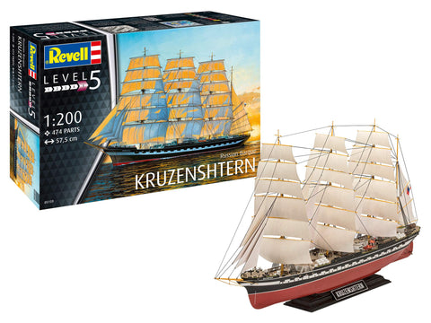 Revell 1:200 - Russian Barque KRUZENSHTERN