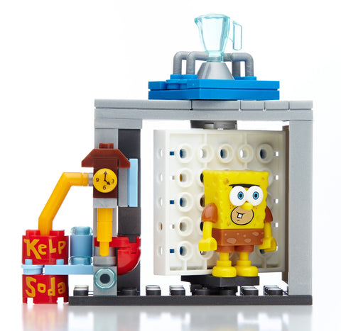 Mega Bloks SpongeBob Photo Booth Time Machine Building Set