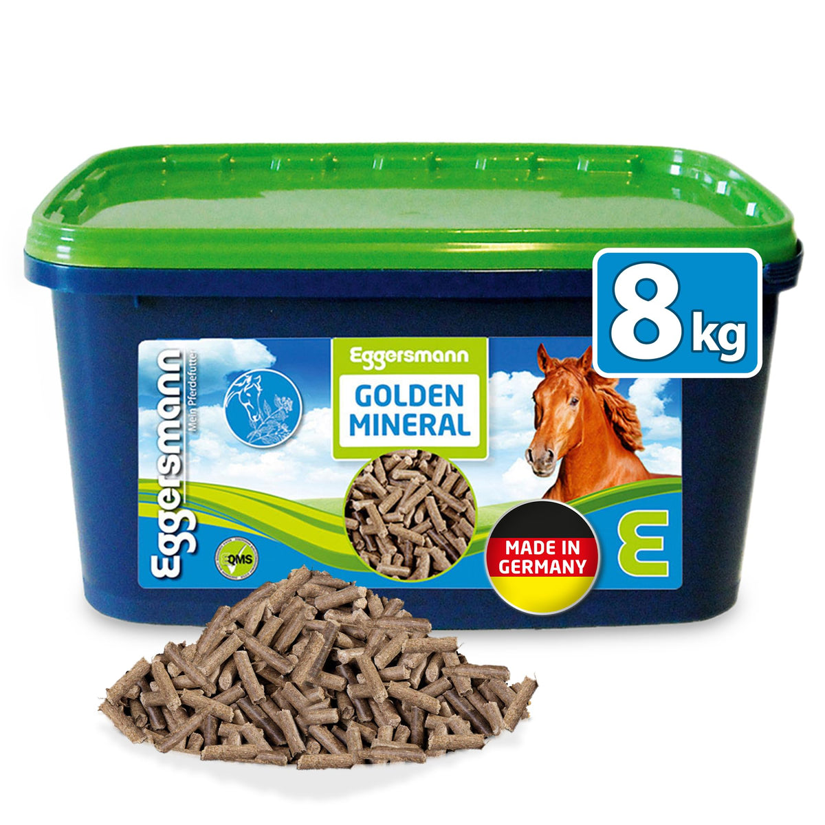 Eggersmann Mein Pferdefutter Golden Mineral 8 kg