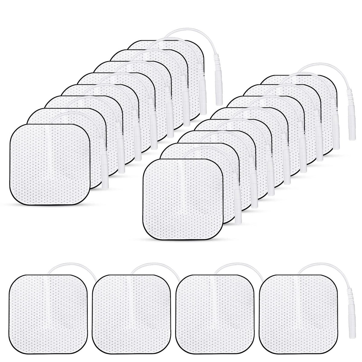 Tens Electrode Pads?Tens Electrode Patch Replacement Pads Electrode Patches for Electrode Therapy Electrode Massage Patch (5 * 5cm, 20, Count)