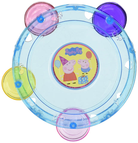 Amscan 397855 Peppa Pig Tambourine 1 Ct