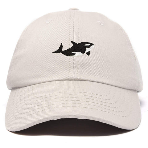 DALIX Killer Whale Hat Orca Marine Life Baseball Cap in Beige