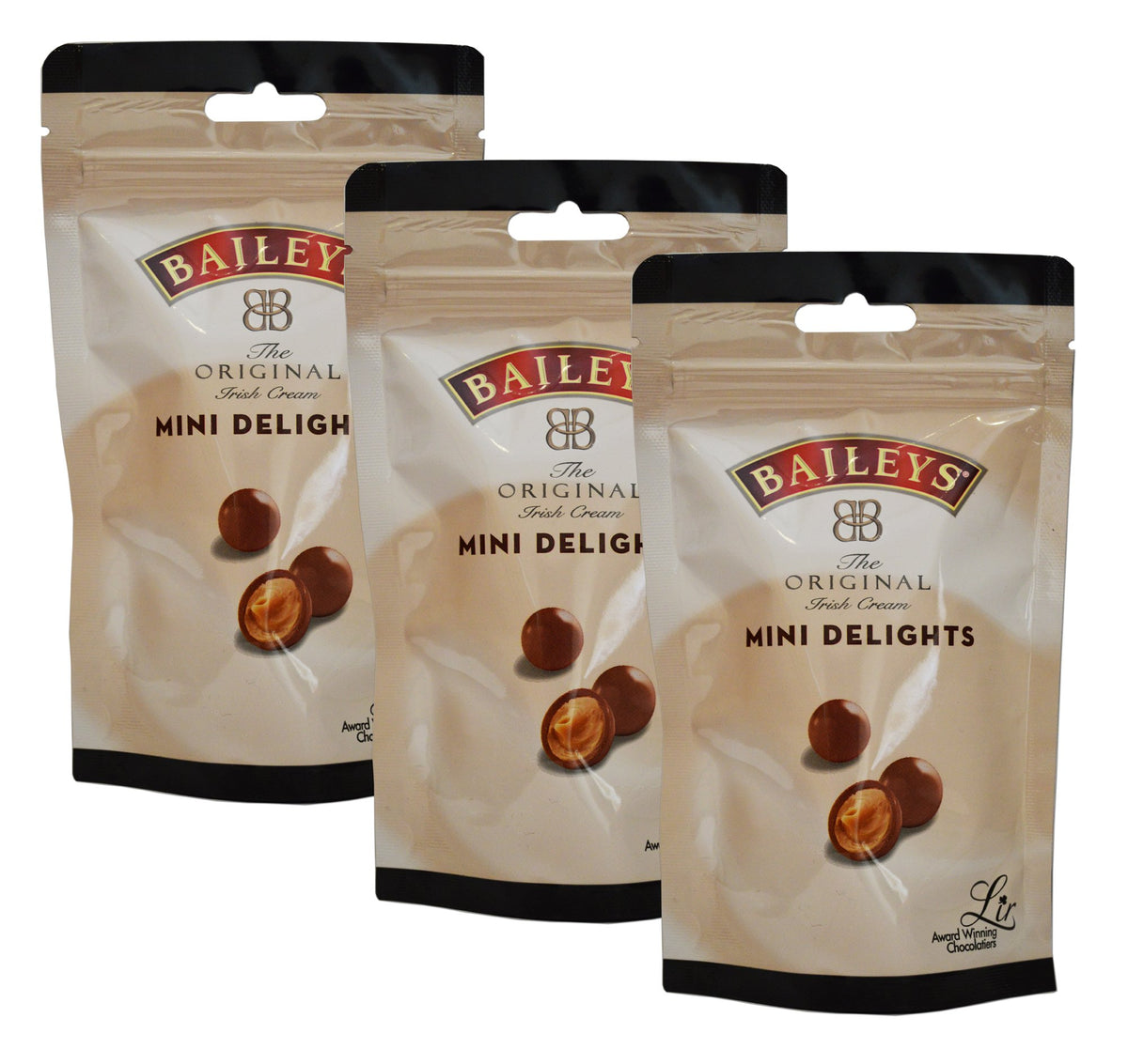 Baileys The Original Irish Cream Mini Delights - Milk Chocolate Truffles 102G x 3 Packs