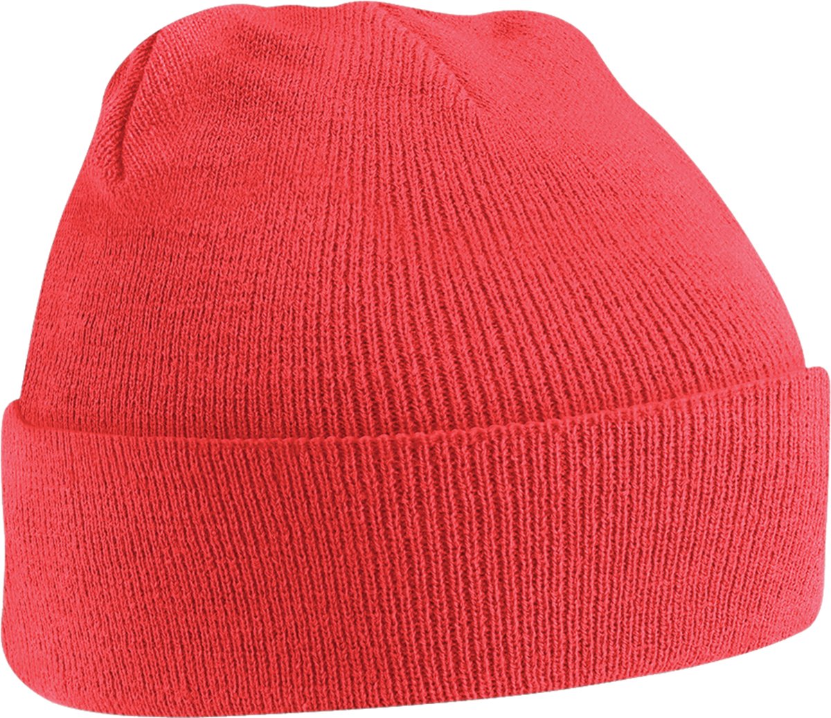 Beechfield Original Cuffed Beanie Coral