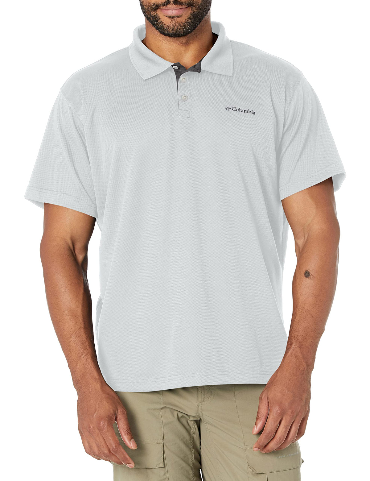 Columbia Men's Utilizer Polo Shirt, cool grey, XL