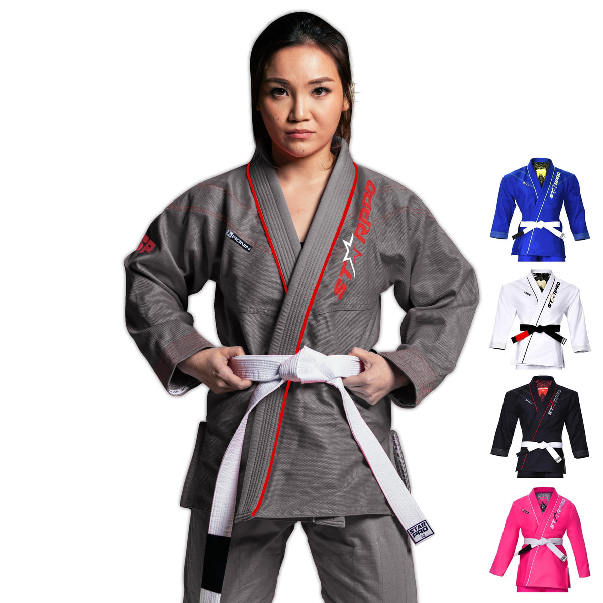 Starpro | Ronin Preshrunk Premium Jiu Jitsu, BJJ Gi | Many Sizes & Colors | Jujitsu Gi, BJJ Lightweight Gi, Jiu Jitsu Gi, Juijitsu Gi, Gi BJJ, BJJ Gi Men & Women