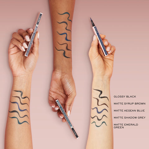 LancÃƒÆ’Ã†â€™Ãƒâ€šÃ‚Â´me IdÃƒÆ’Ã†â€™Ãƒâ€šÃ‚Â´le Liner Waterproof Liquid Eyeliner - Ultra-Precise & Luminous Pigments - Flake, Fade & Smudge-Proof - Brown