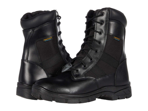 Skechers mens Wascana-athas Military and Tactical Boot, Black, 7.5 US