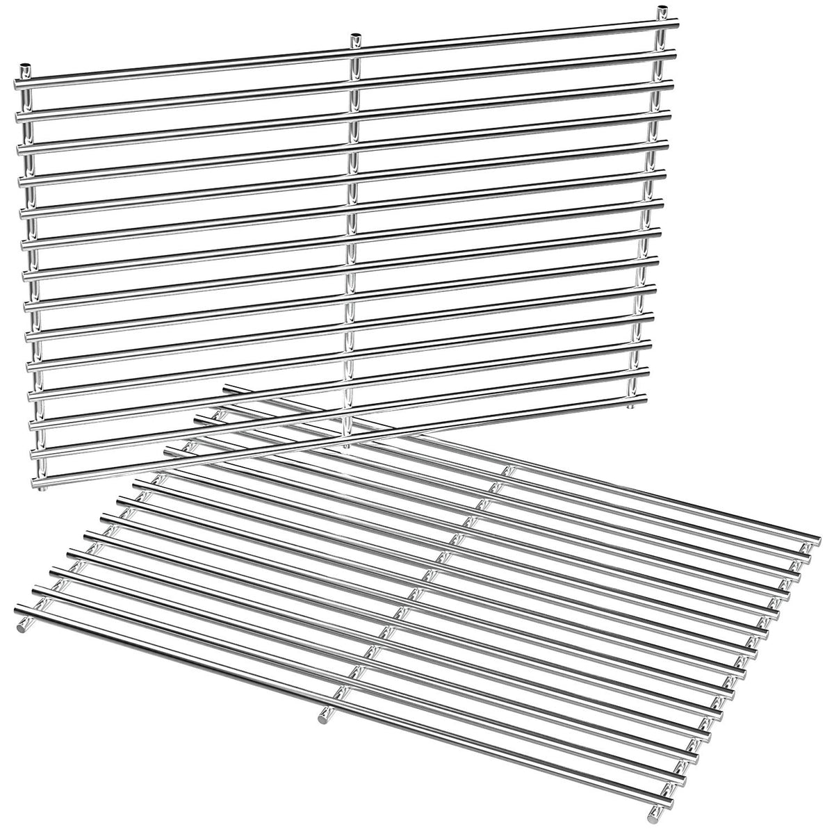 onlyfire Barbecue Grill Grid Grate Replacement for Weber Spirit E310 E320 S310 S320, Stainless Steel Cooking Grate for Weber 7525, 7526, 7527, Spirit 300 Series, Spirit 700, Genesis Silver B/C