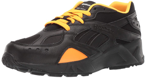Reebok Unisex Adult's AZTREK Sneaker, gigi-Black/Solar Gold/cha 4 M US