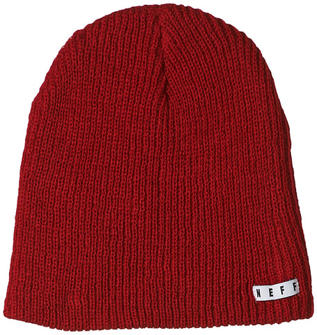 Neff Daily Beanie Hat - Red, One Size