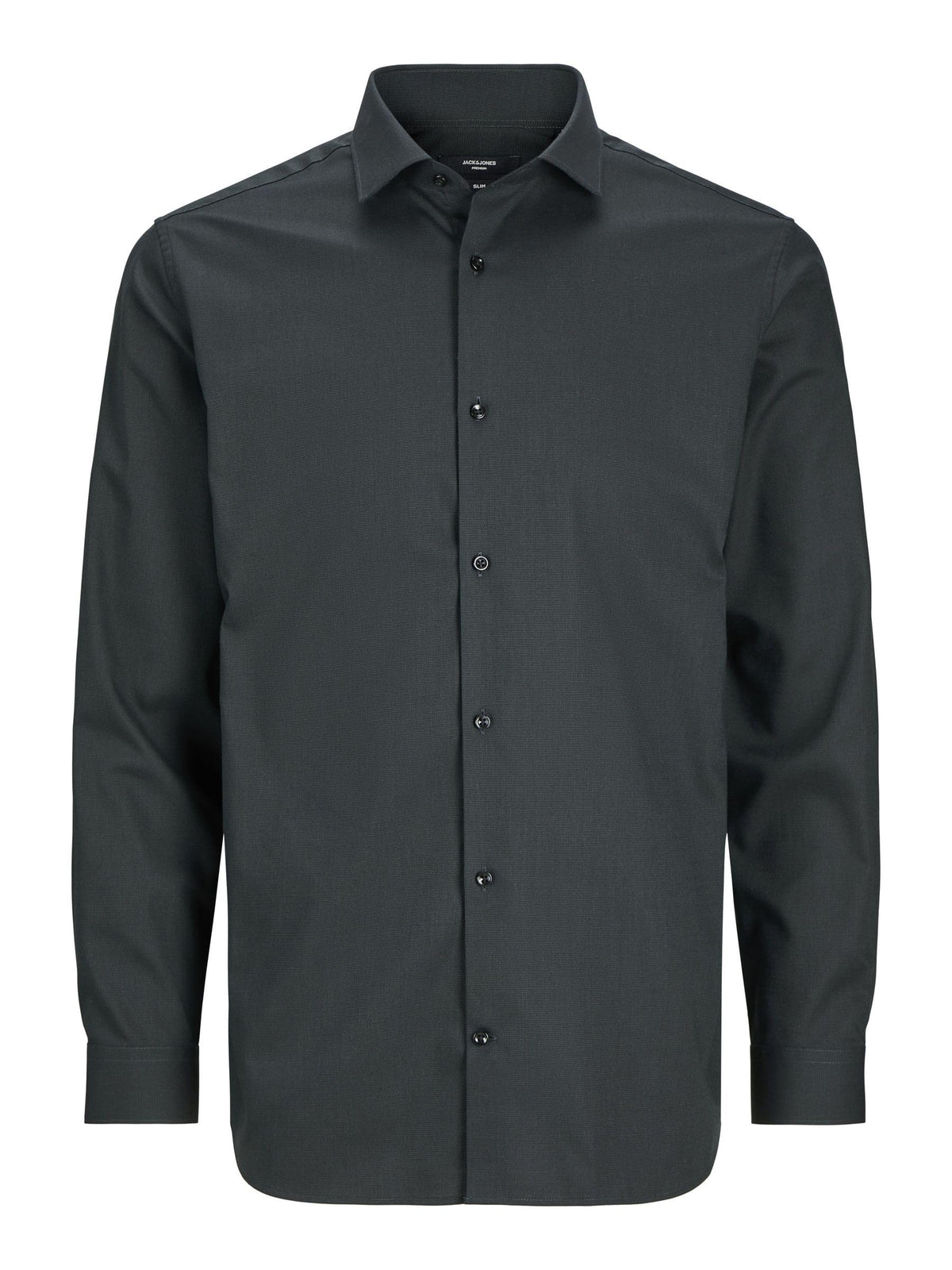JACK & JONES Men's Jprblaparker Shirt L/S Noos Long Sleeve, Darkest Spruce/Fit: Slim fit, XL