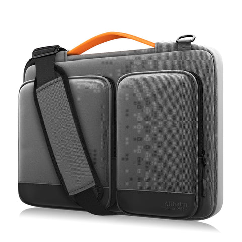 Alfheim 15.6-16 inch Laptop Case Sleeve, Waterproof Shock-Resistant Lightweight Shoulder Bag, 360ÃƒÆ’Ã†â€™ÃƒÂ¢Ã¢â€šÂ¬Ã…Â¡ÃƒÆ’Ã¢â‚¬Å¡Ãƒâ€šÃ‚Â° Protective Notebook Briefcase Compatible with 16 16.2 inch Macbook Pro A1398 A2141 A2485/Surface Book