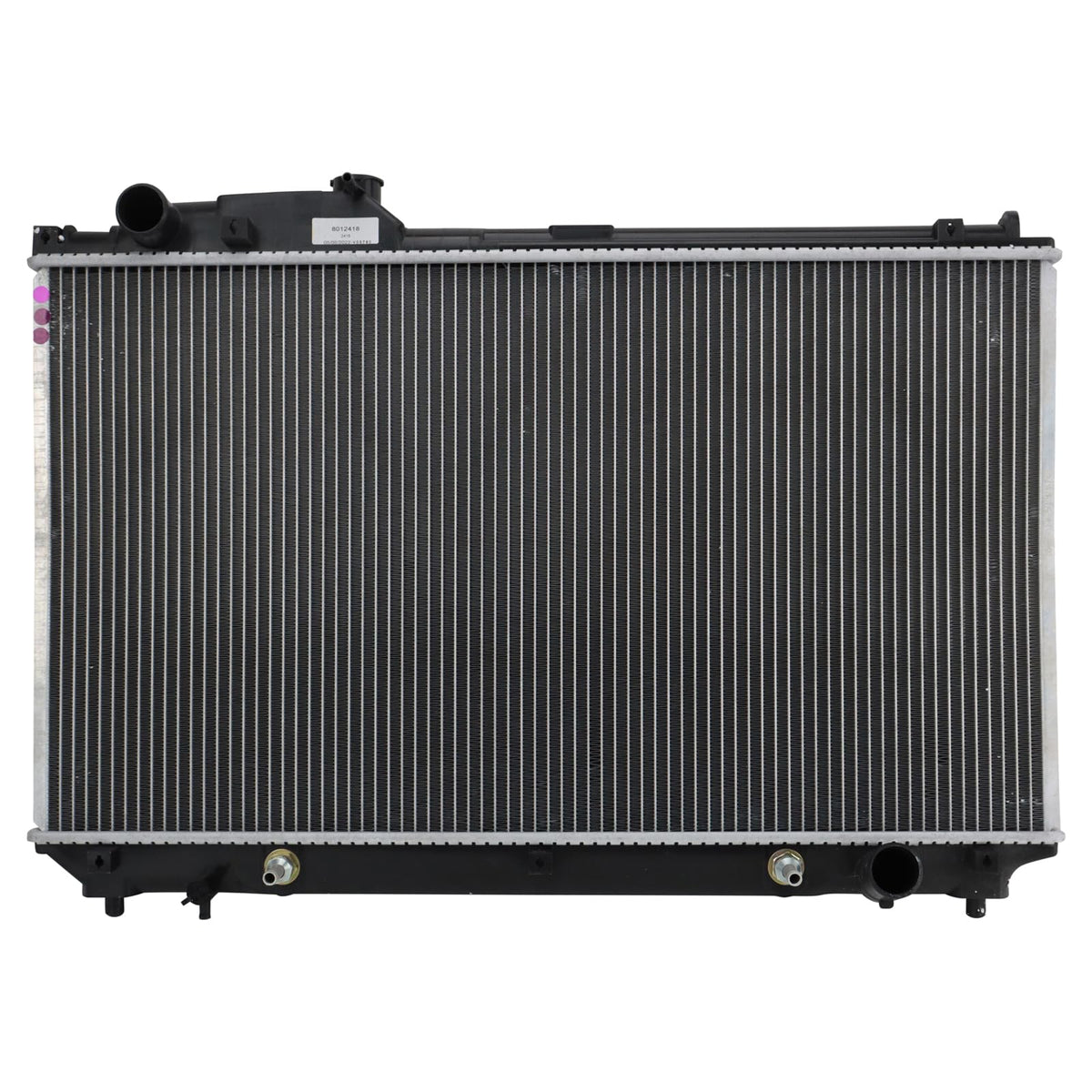 TRQ Radiator Assembly Aluminum Core Compatible with 01-06 Lexus LS430 CU2418 CU2419