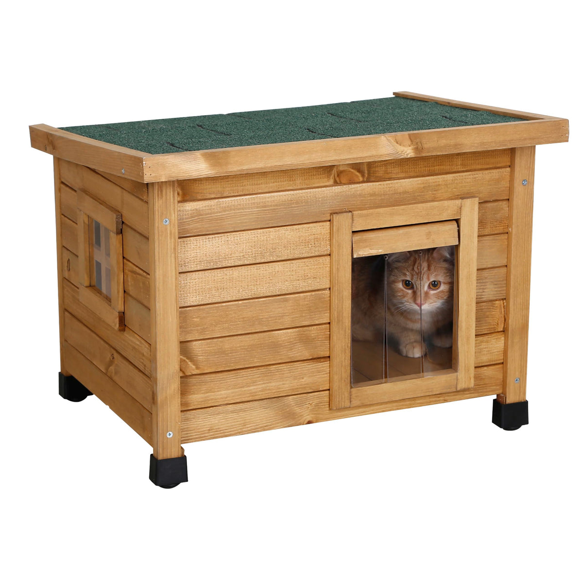 Kerbl Rustica Cat House, 57 x 45 x 43 cm